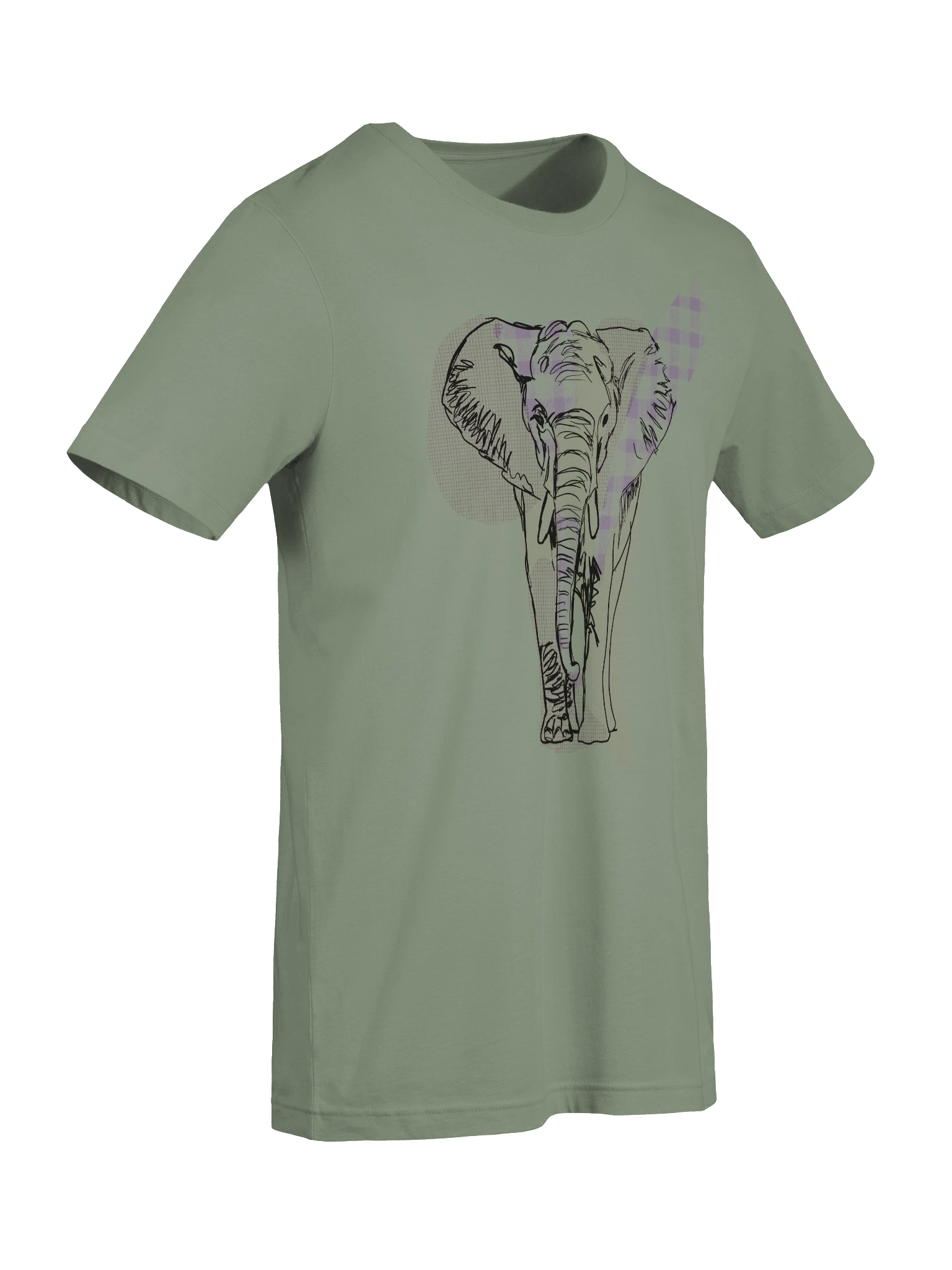 elephant art tshirt product image (58)