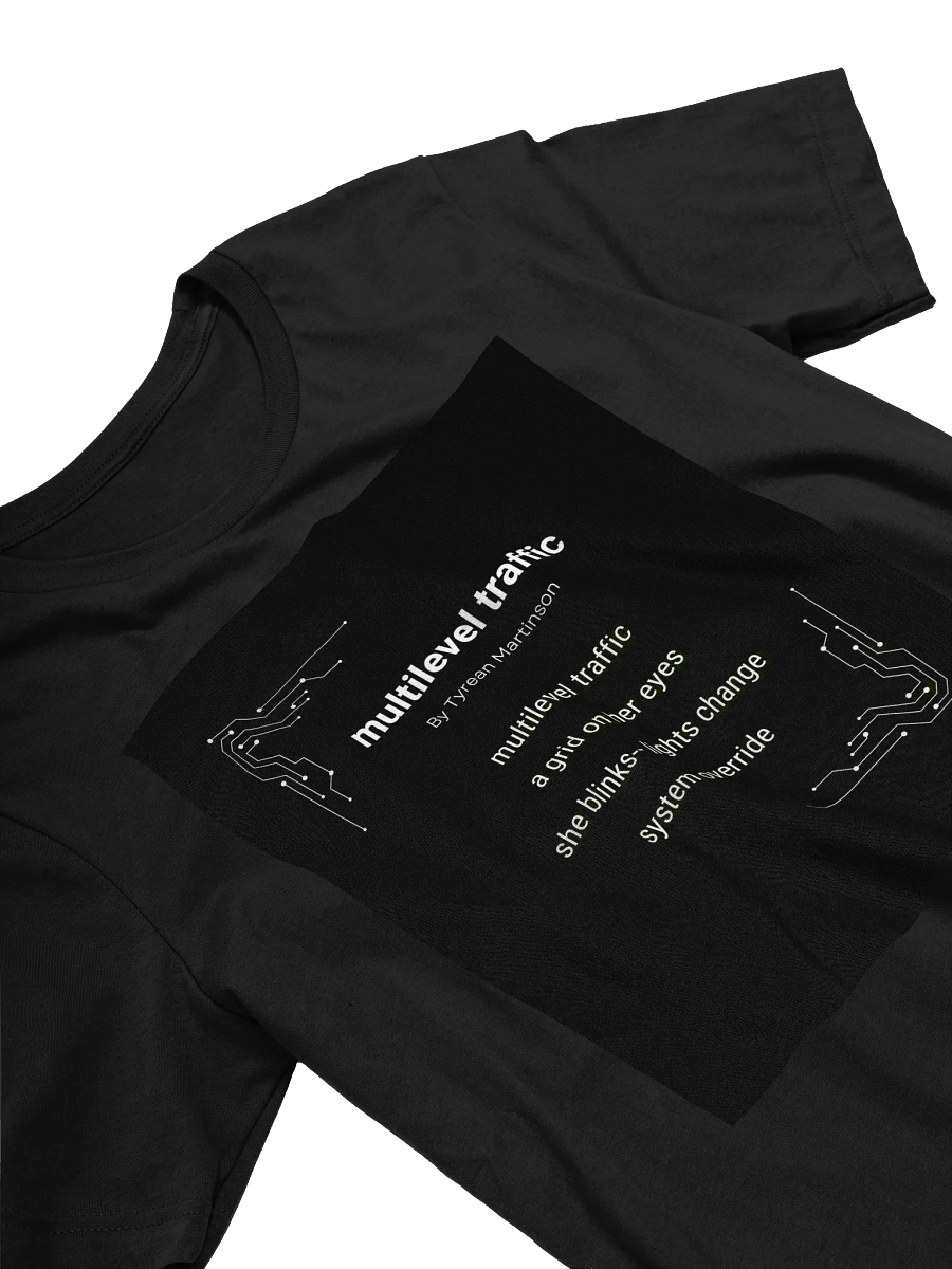 Glitch Chic: “multilevel traffic” T-shirt product image (3)