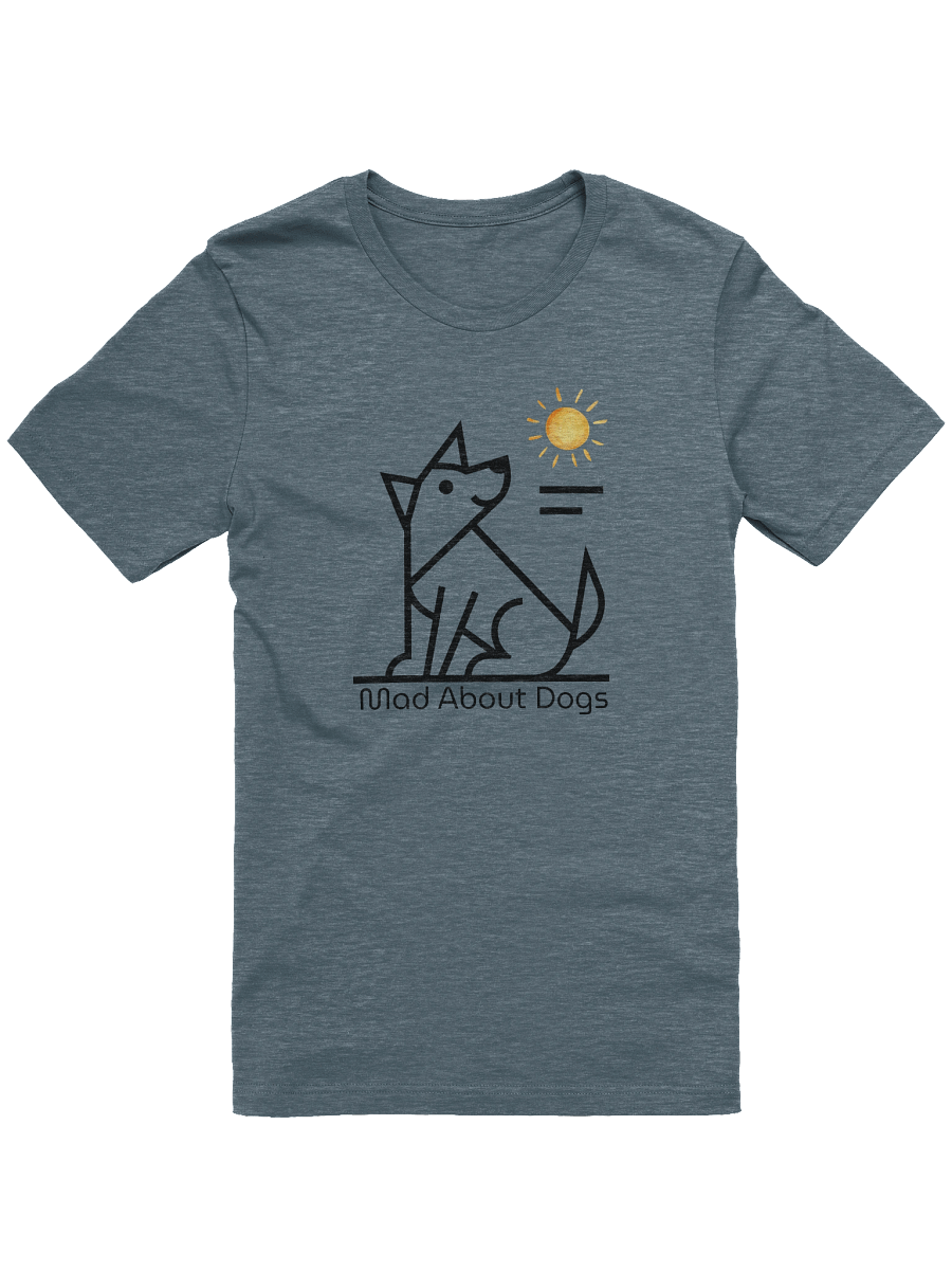 MAD About Dogs – Monochrome Geometric Tee - M-Art & Design product image (1)