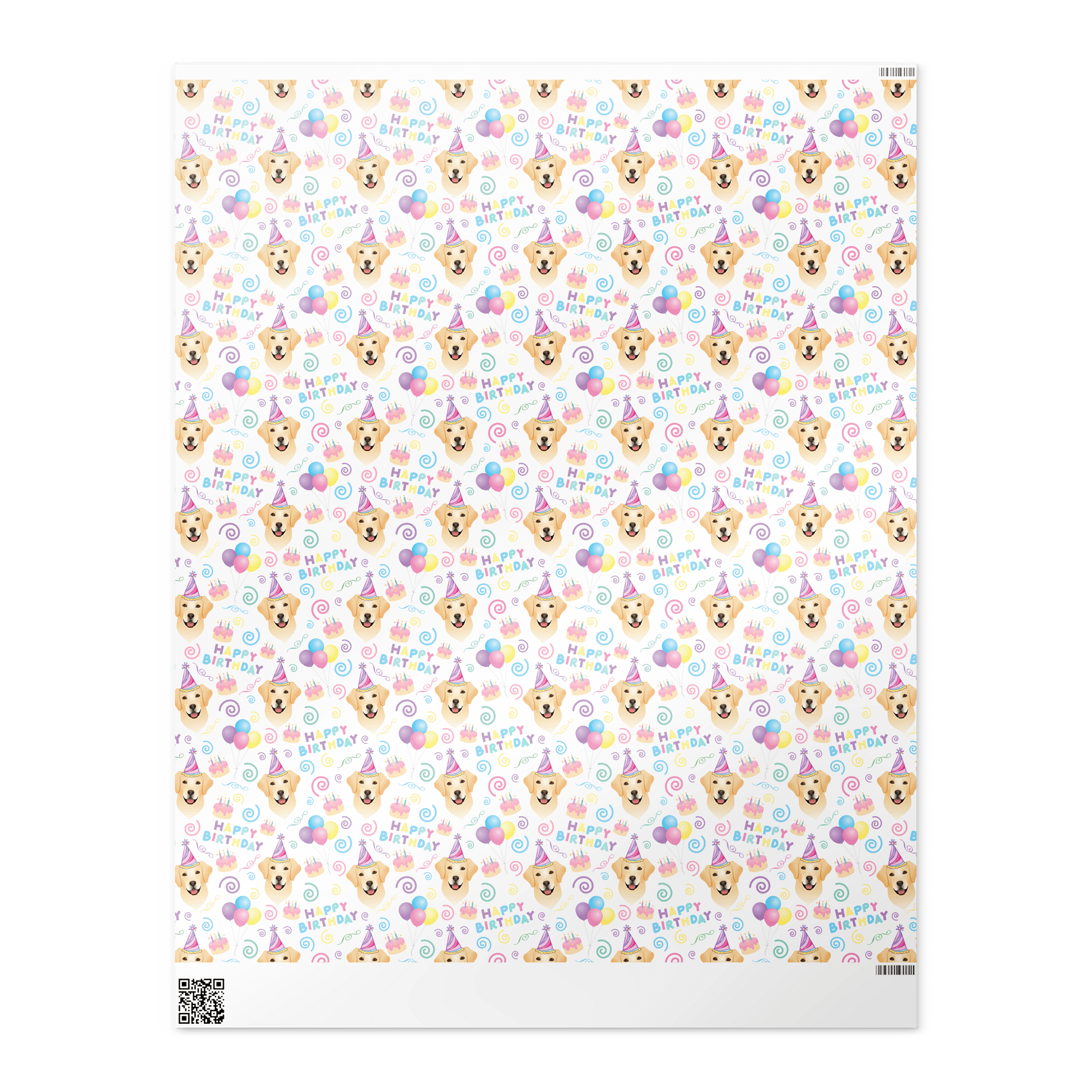 Labrador Retriever Birthday Wrapping Paper product image (4)