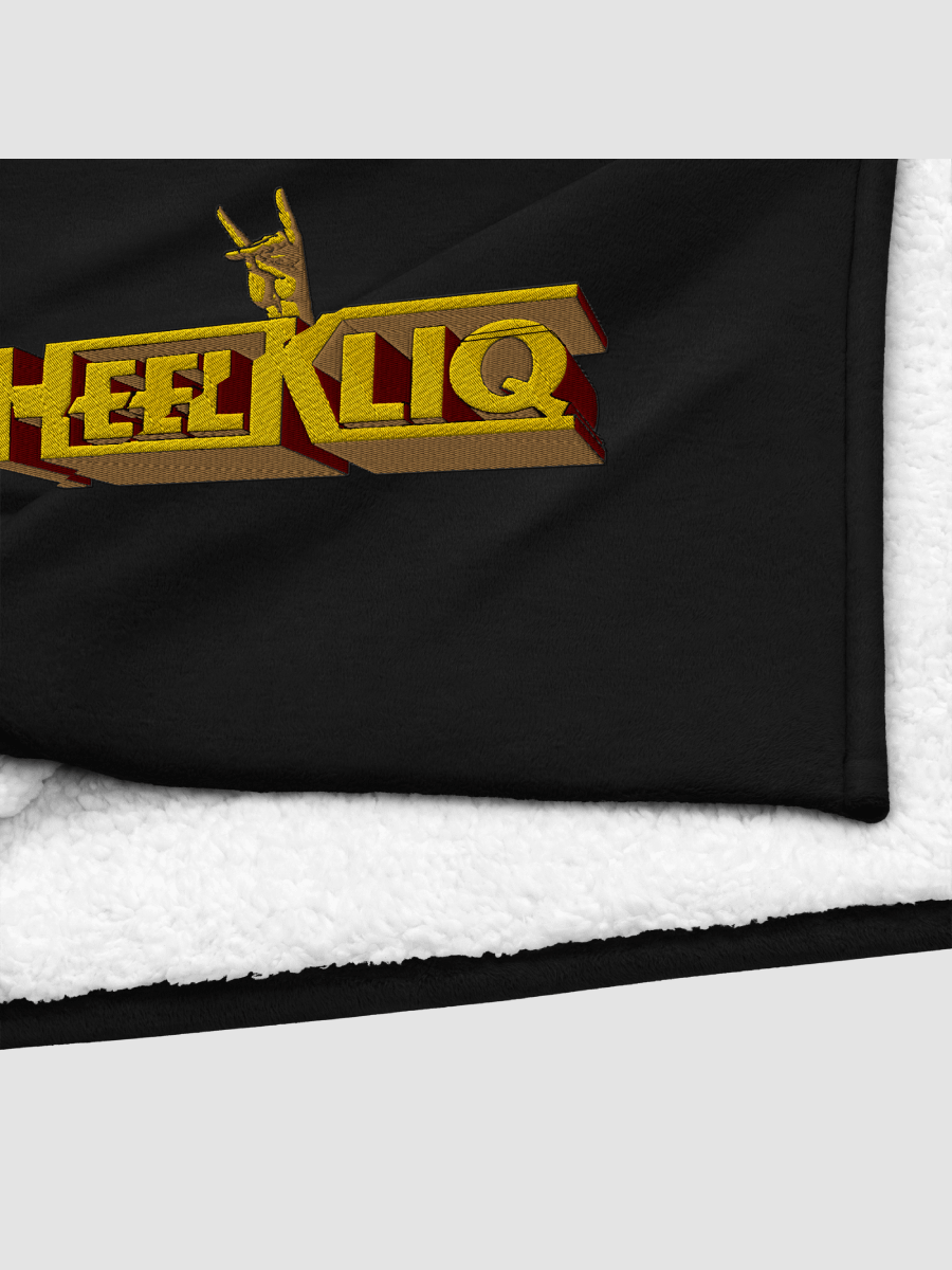 HeelKliq Embroidered Premium Sherpa Blanket - Port Authority BP40 product image (4)
