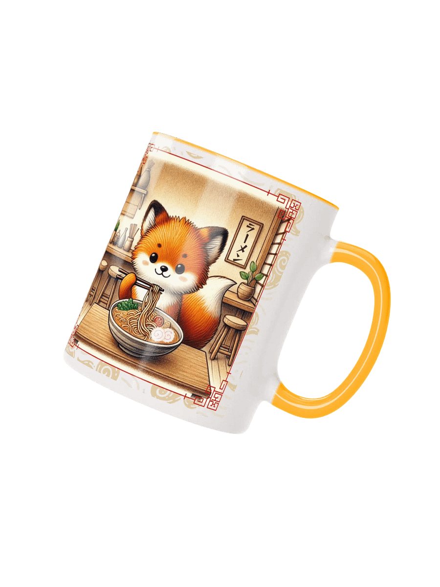 Cozy Ramen Fox Ceramic Mug product image (4)