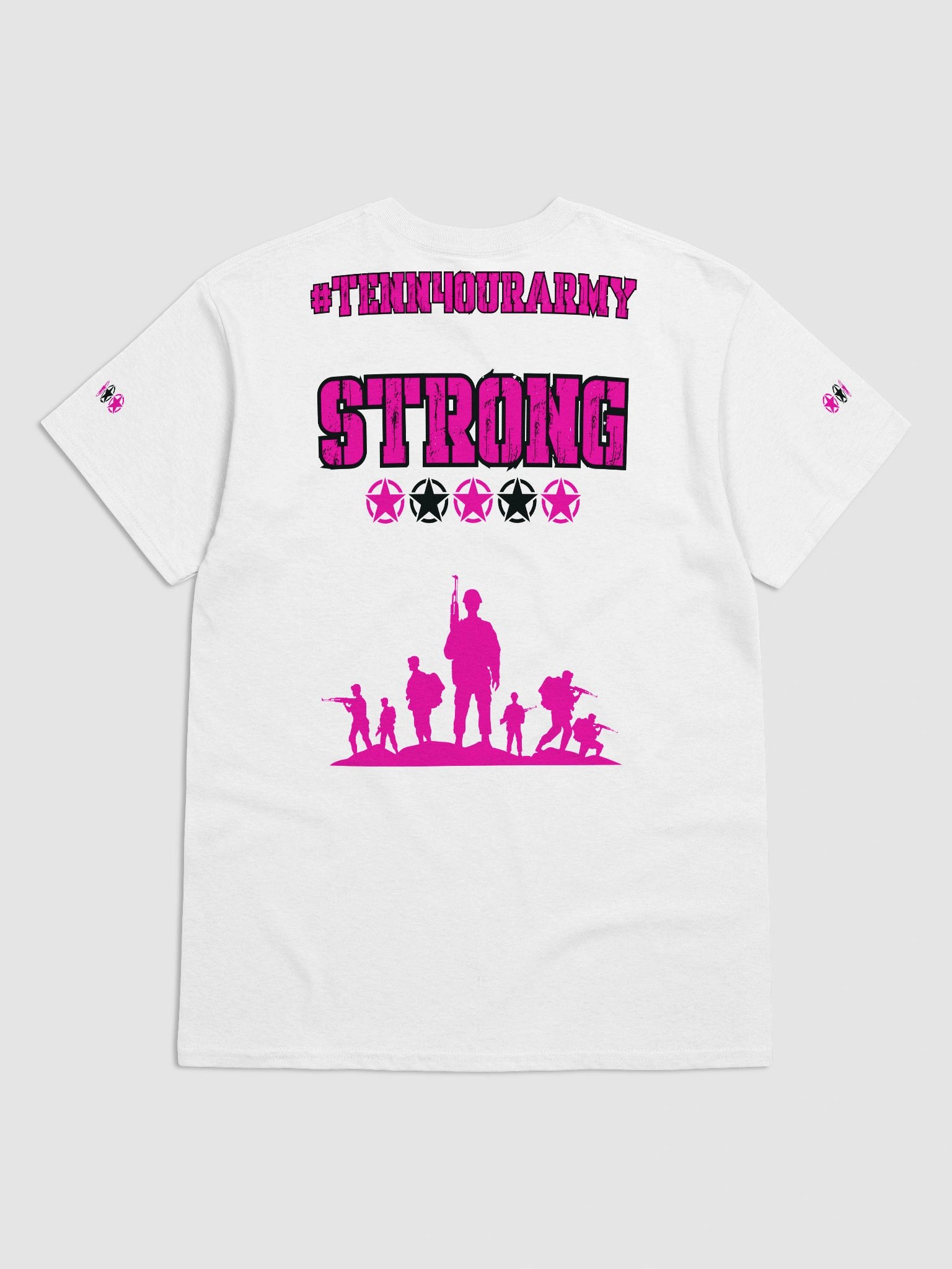 #TENN4OURARMY T-SHIRT - PINK CAMO product image (5)