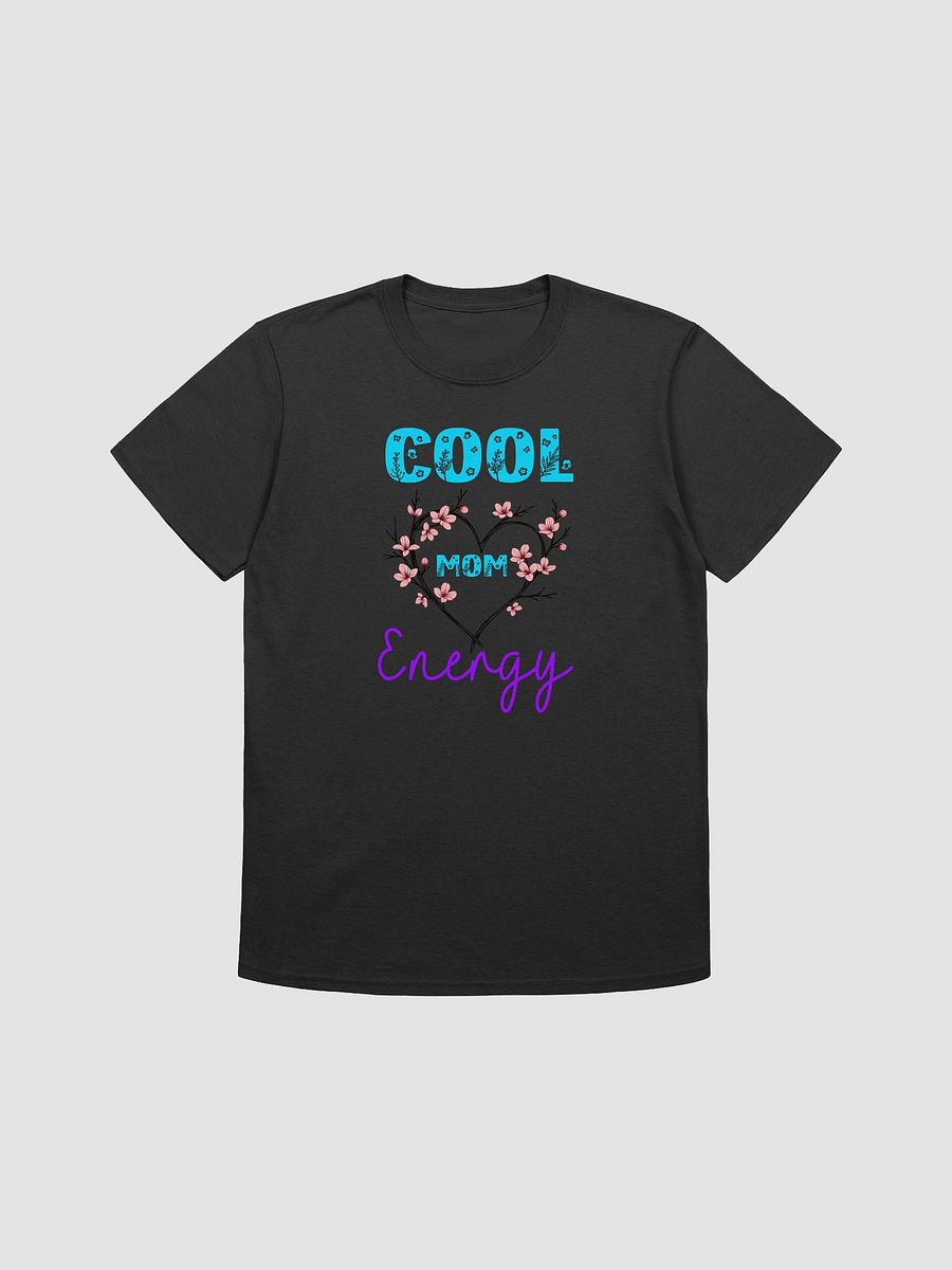 Cool Mom Energy Floral Heart T-Shirt product image (3)
