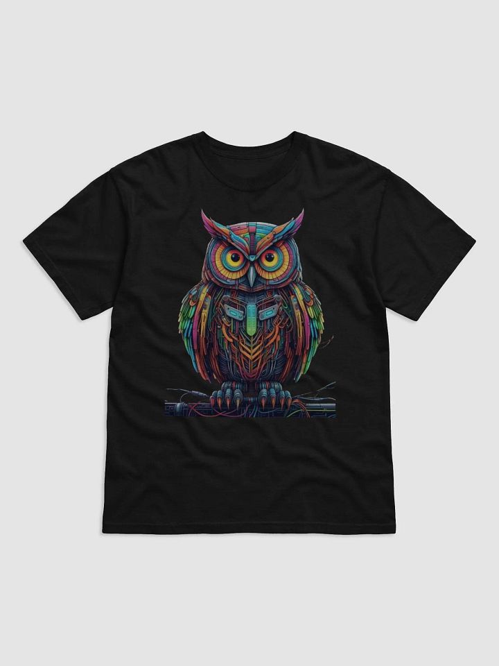 Owl Robot T Shirt product image (9)