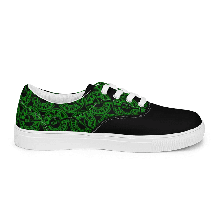 100% Vixen Hotwife lace-up canvas shoes product image (1)