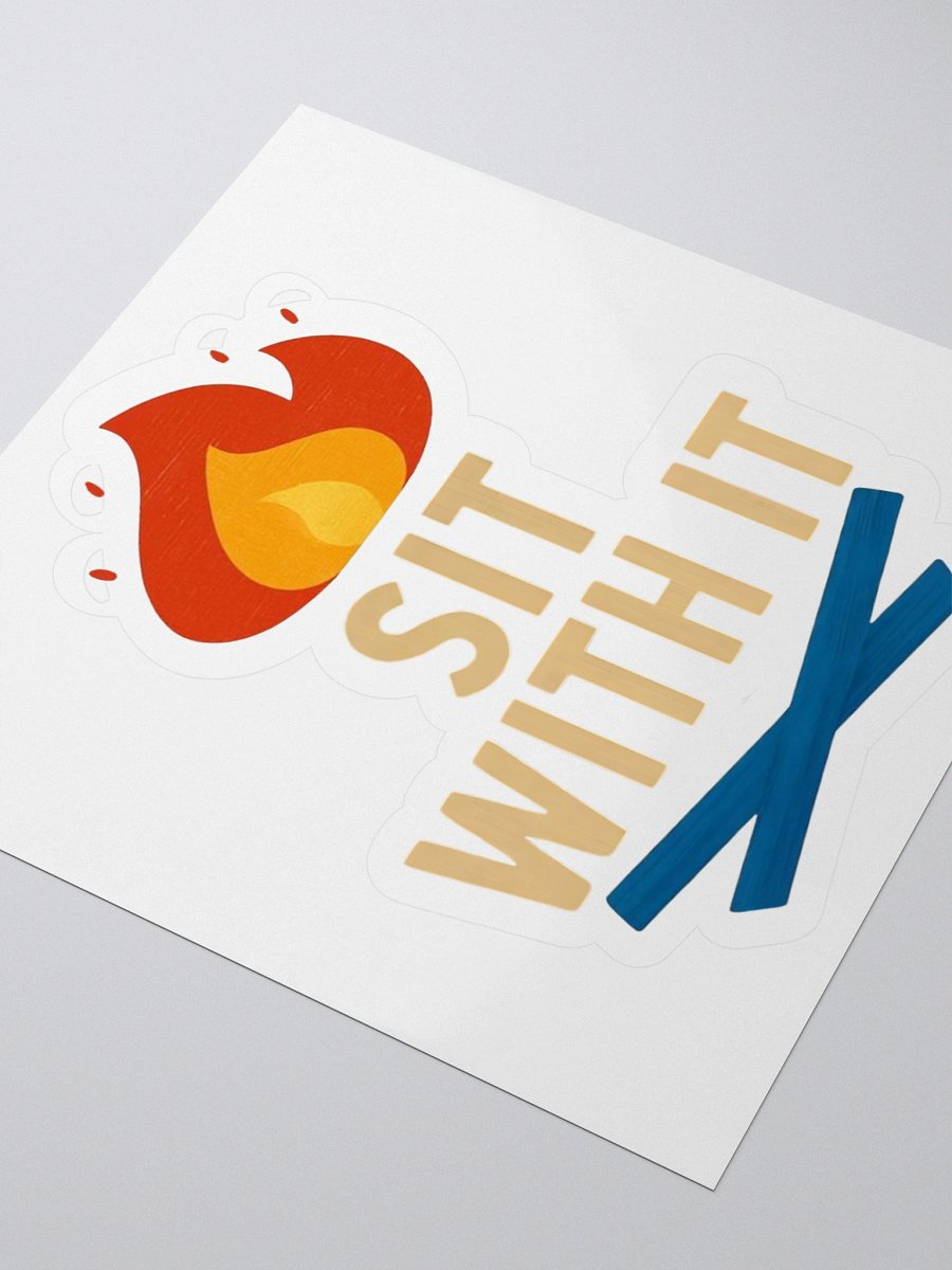 Sit With It Sticker product image (3)