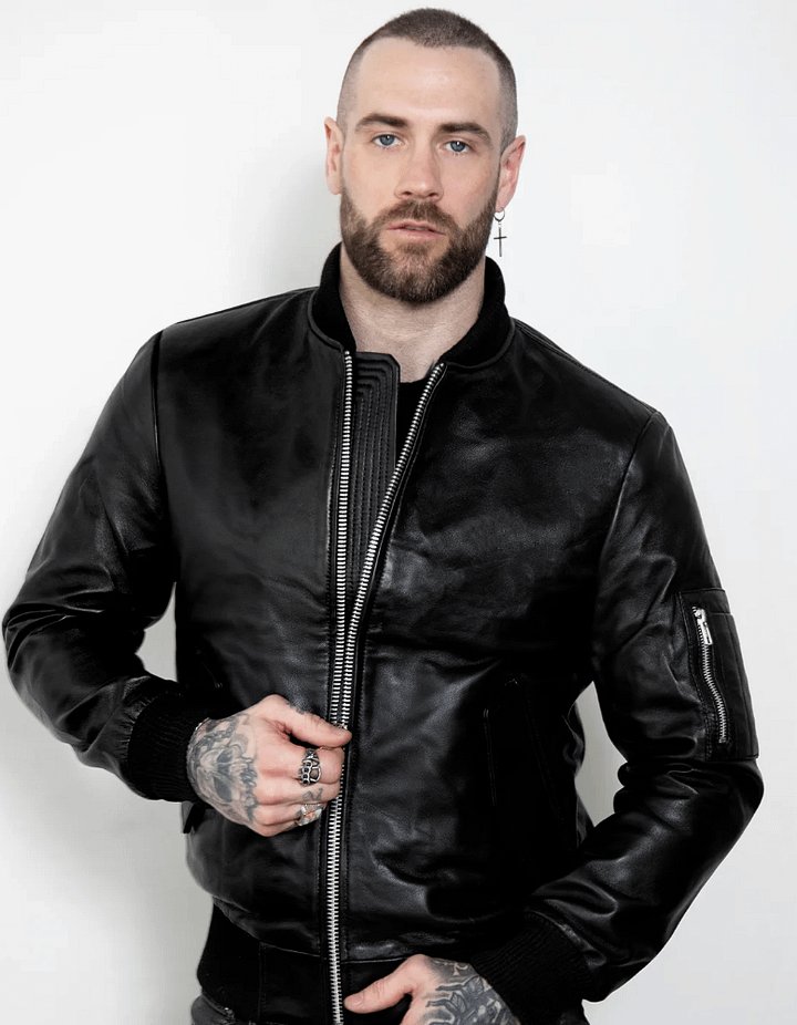 Luca Leather Bomber [MENS] product image (8)