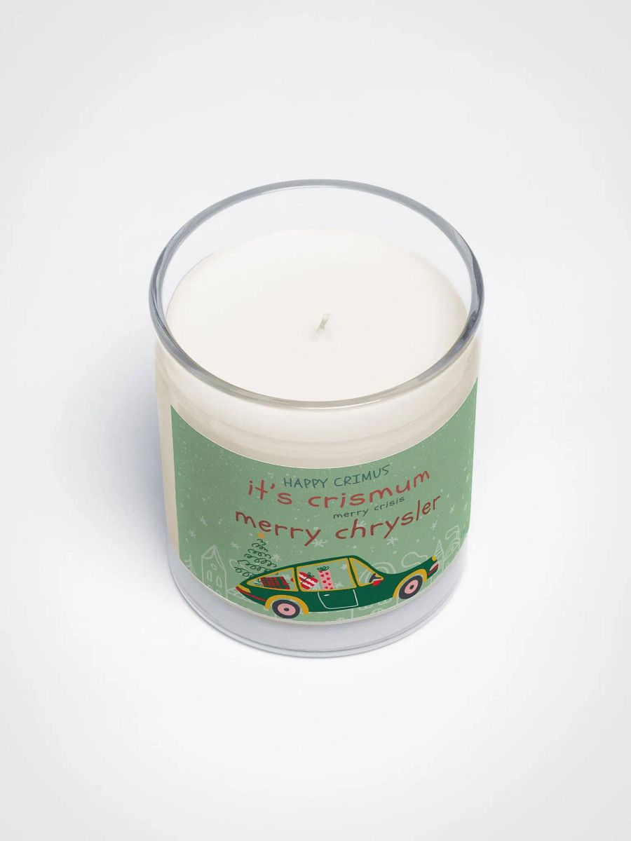 Festive Holiday Soy Wax Candle product image (3)