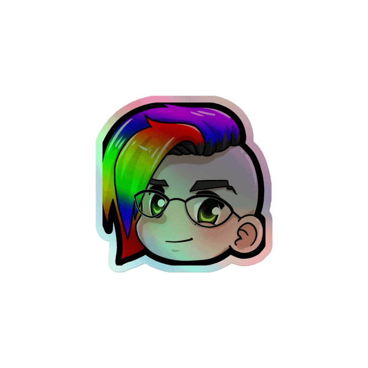 Hybrid Pride Holo Sticker product image (1)