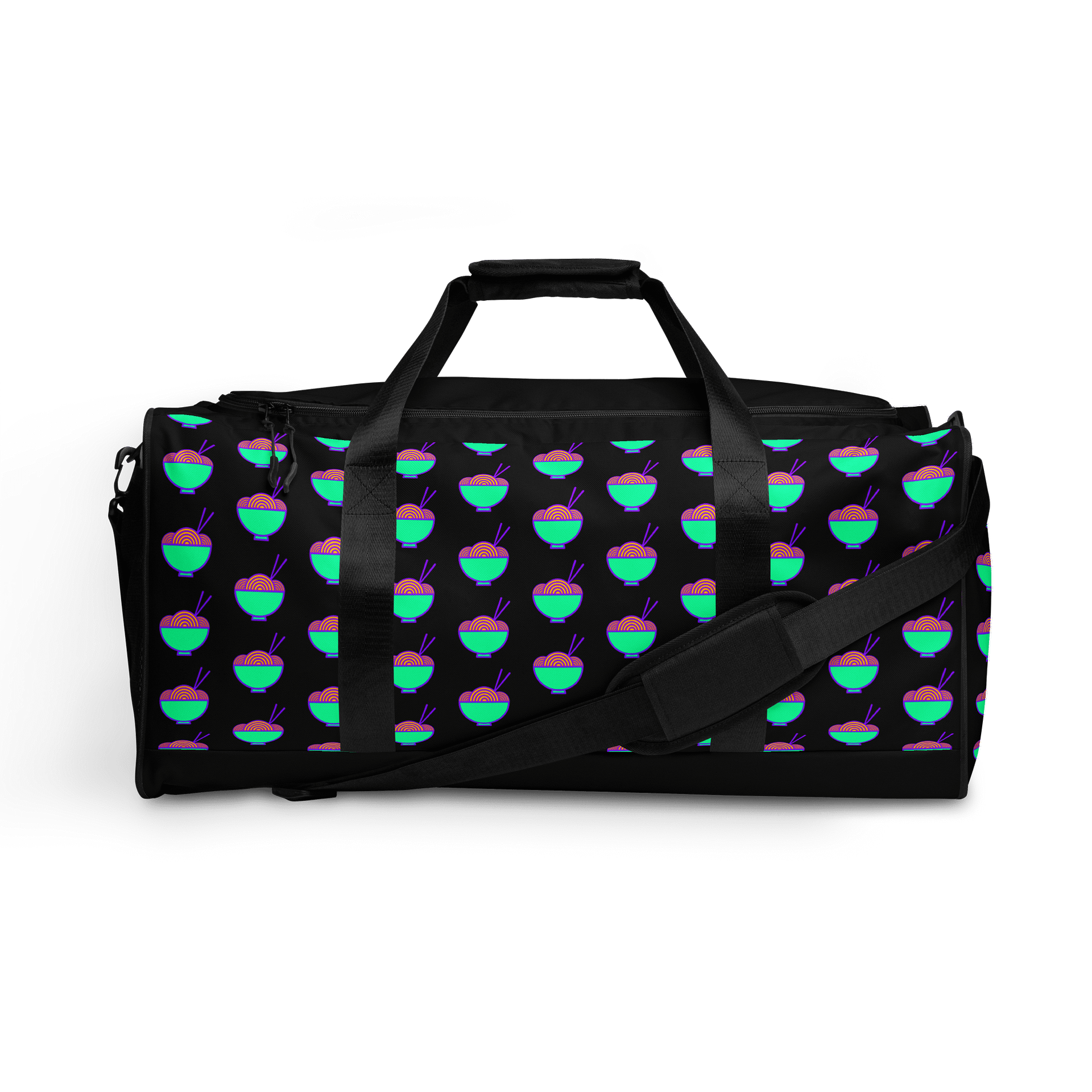 Noodle Crew Duffel Bag! (Black) product image (1)