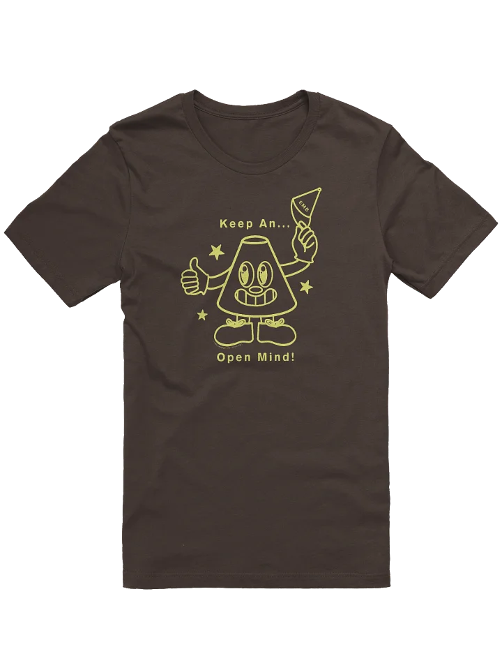 Keep An... Open Mind! Yellow on Brown & Vintage Black product image (1)