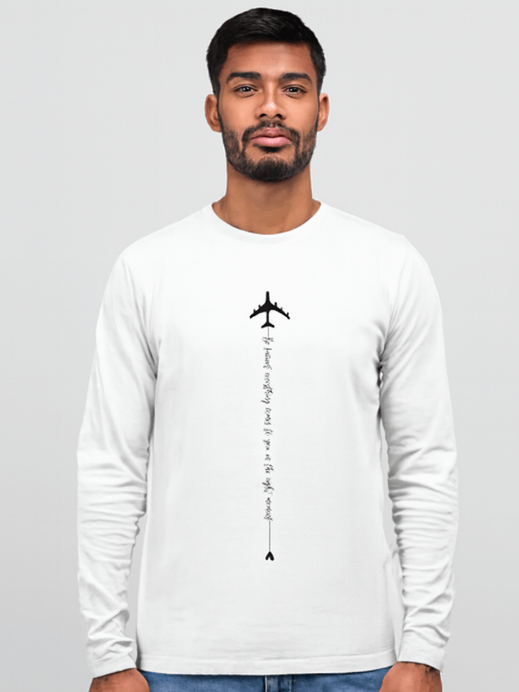 The Journey of Life - Inspirational Quote Long Sleeve T-Shirt product image (1)