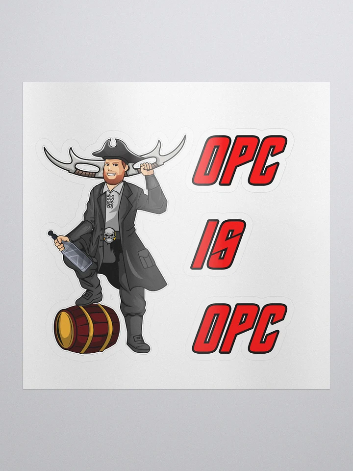 Stickers - OPC is OPC product image (1)