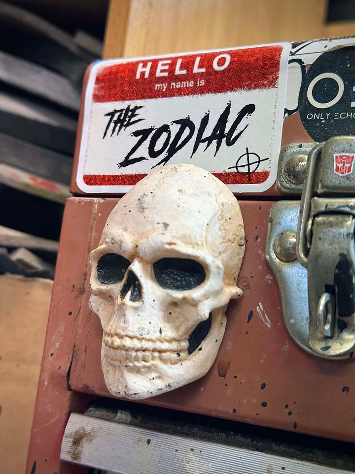 Hello my name is The Zodiac Sticker product image (1)