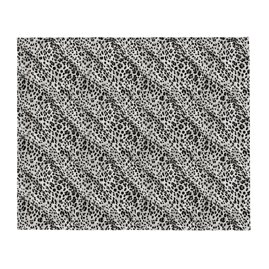 Grey Leopard Blanket product image (1)