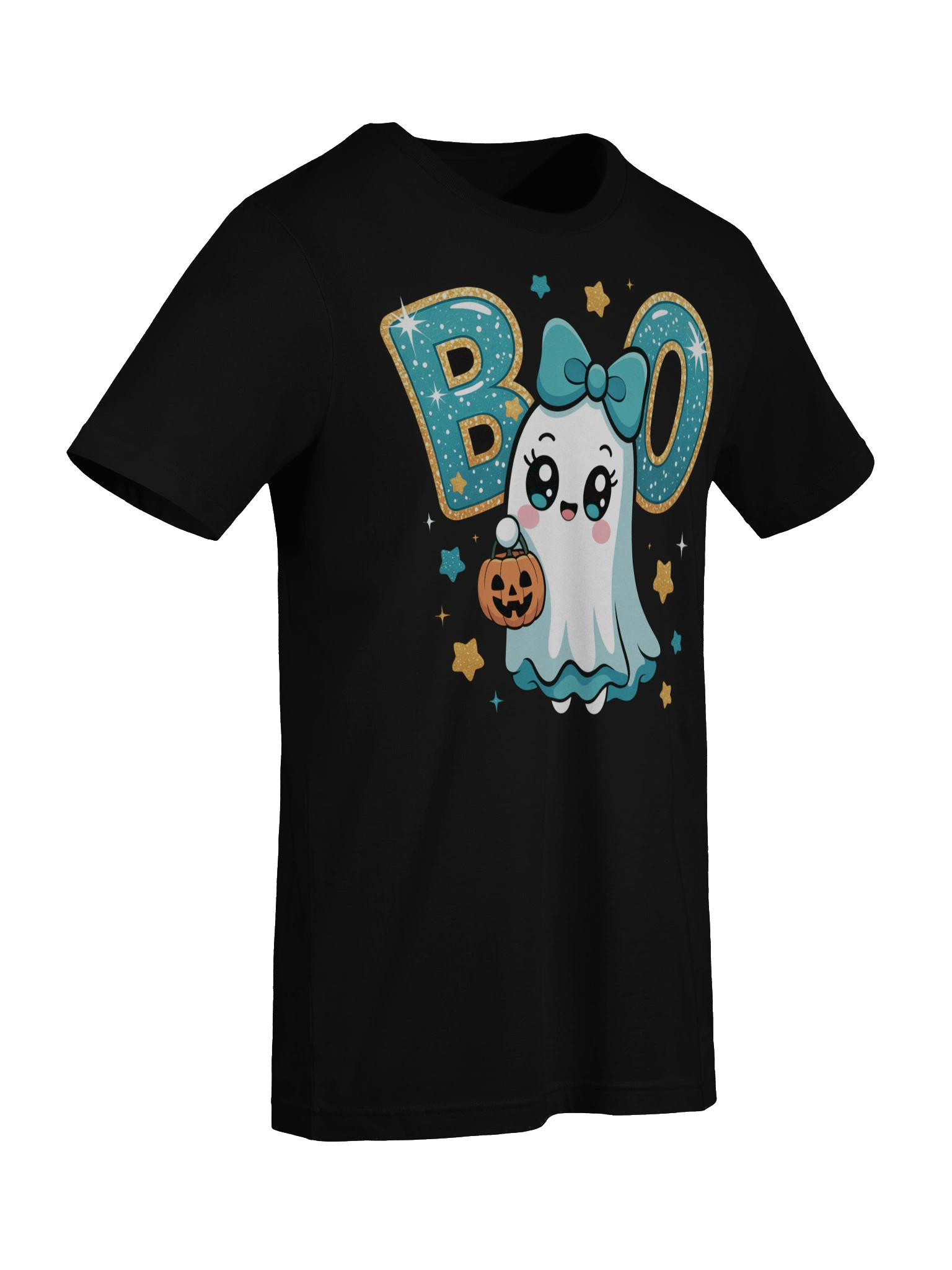 Turquoise Ghost Boo T-Shirt product image (9)