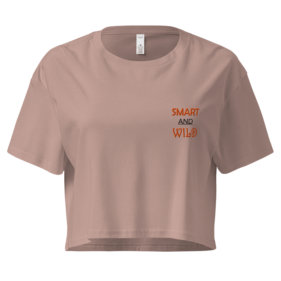 SMART & WILD (EMBROIDERED) Crop Top product image (9)