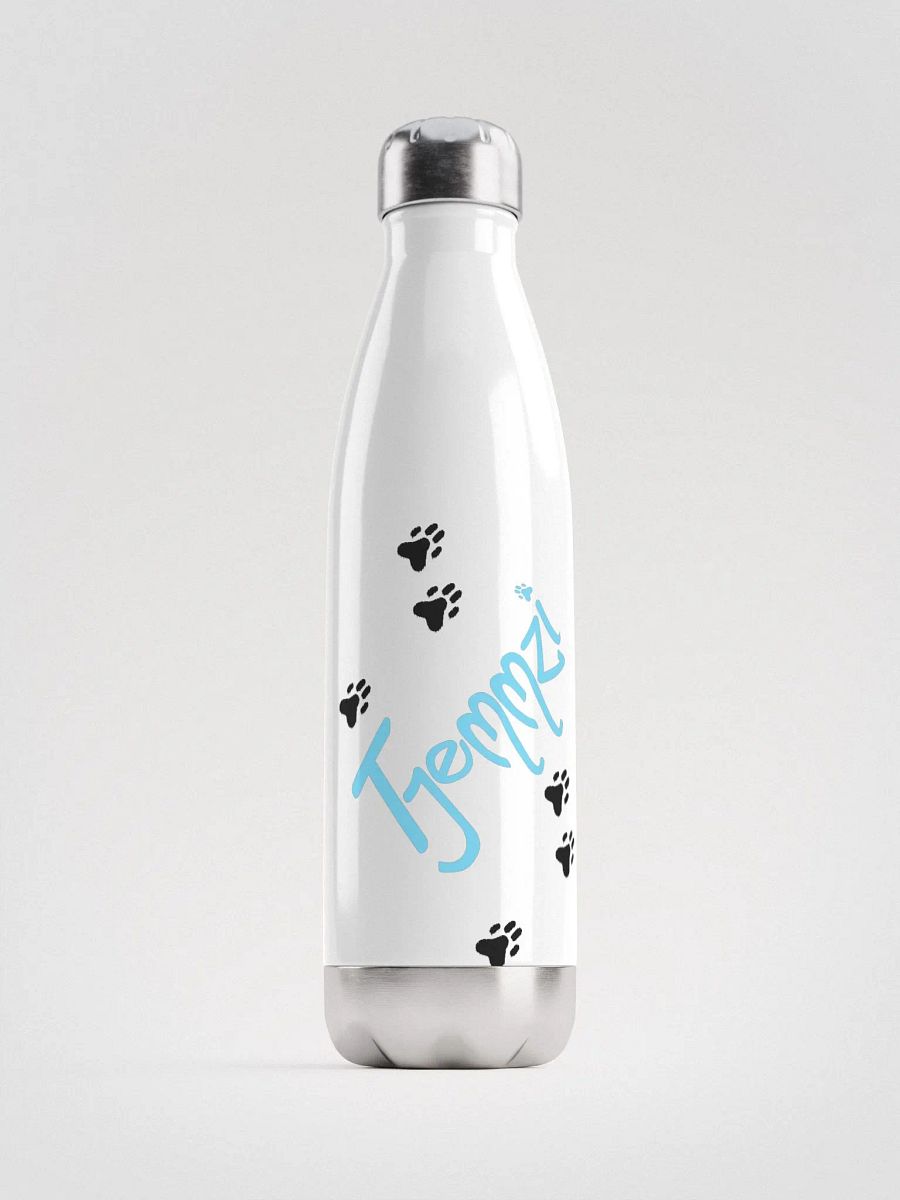 Tjemmzi Pawprint Stainless Steel Water Bottle product image (1)