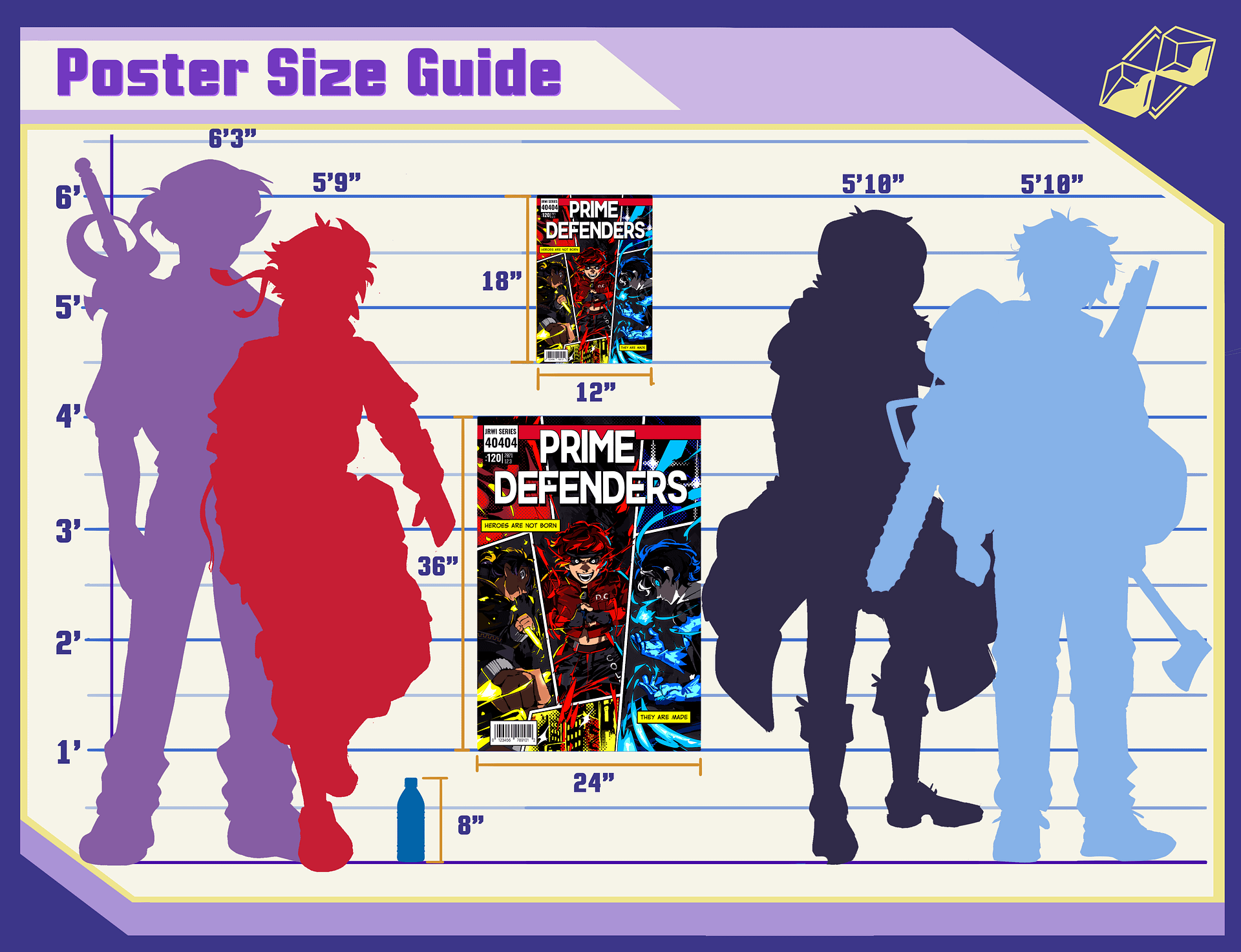Prime Defenders Campaign Poster (Mini) product image (3)