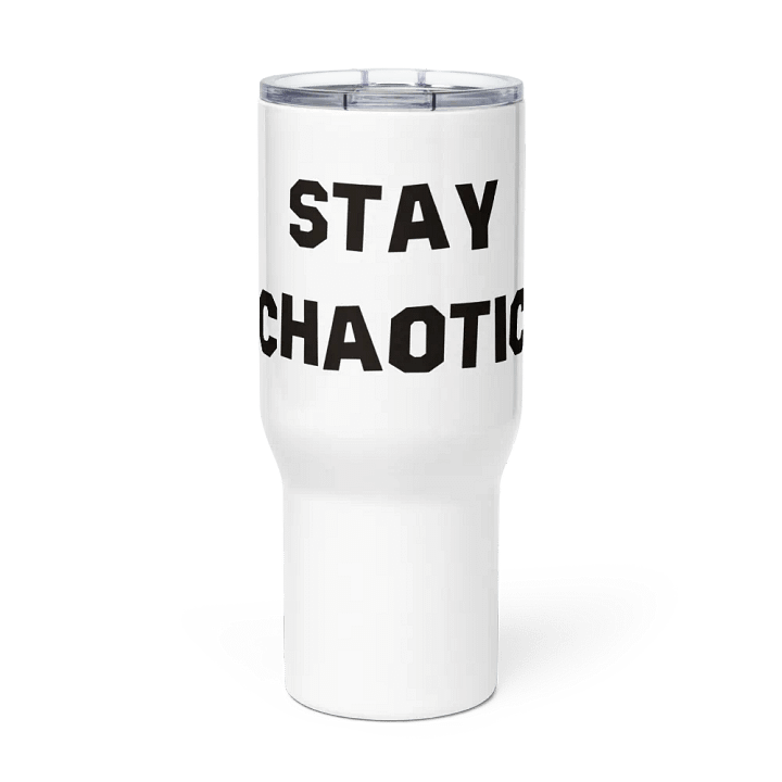 Stay Chaotic Tumbler with Handle product image (2)