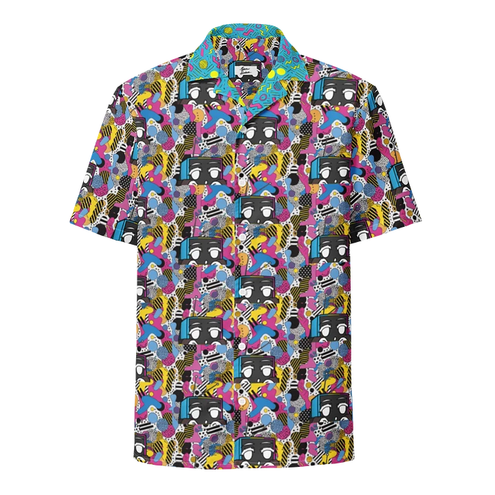 Modern Broadcast Retro Vibes Hawaiian Shirt product image (1)