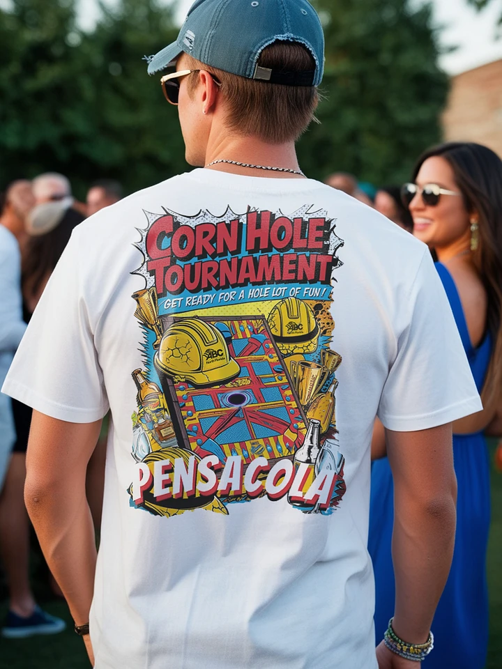 The Fall Pensacola Corn Hole Tournament Tee product image (1)