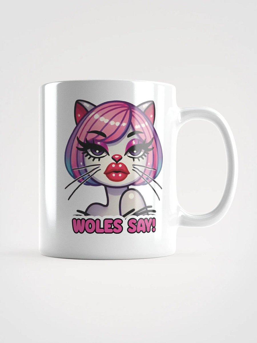 Woles Say! White Glossy Mug product image (1)