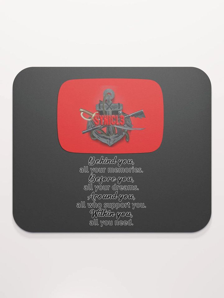YT Behind - Mouse Pad product image (2)