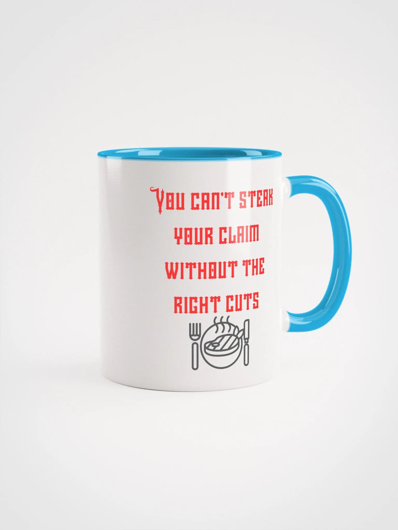 Steak Your Claim supermarket meat dept fun ceramic Mug product image (1)