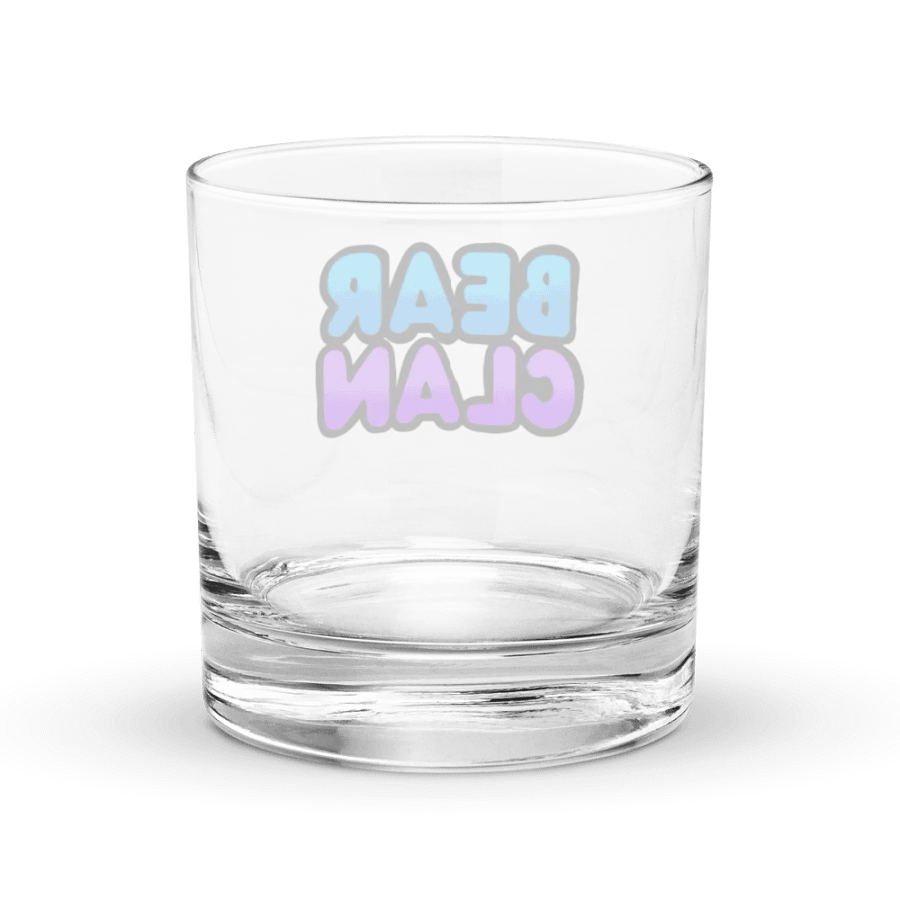 Bear Clan Rocks Glass product image (4)
