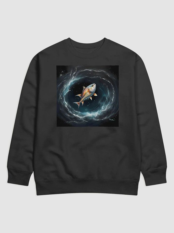 Fish Out Of Black Hole Sweatshirt product image (1)