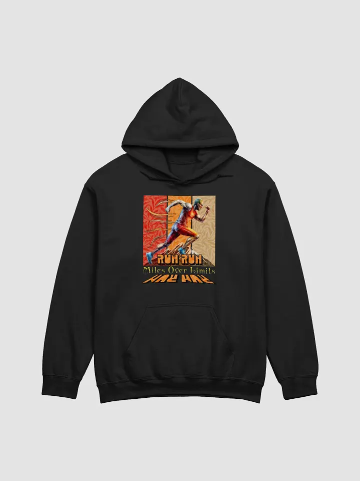 Run Run Miles Over Limits Male Running Limitless Hoodie product image (1)