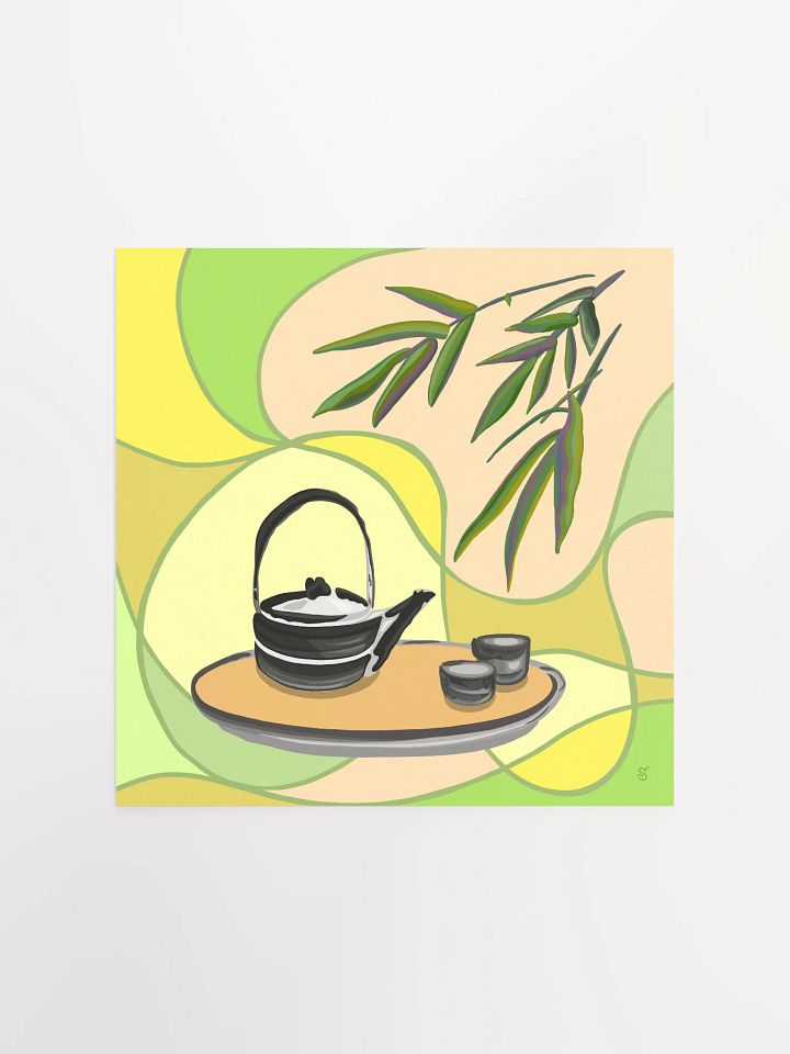 Tranquil Teatime Poster - Coffee Shop No. 6 product image (1)