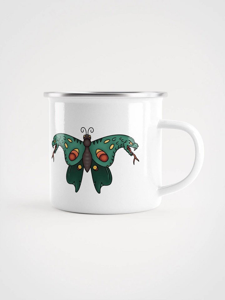 Atlas Moth Enamel Mug product image (1)