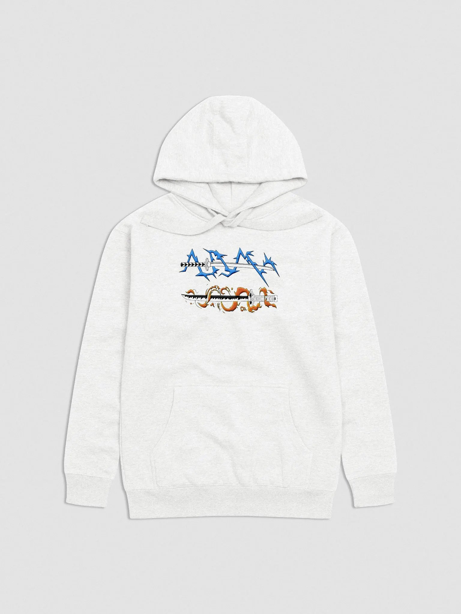 Fire V Electric Katana Hoodie. product image (1)