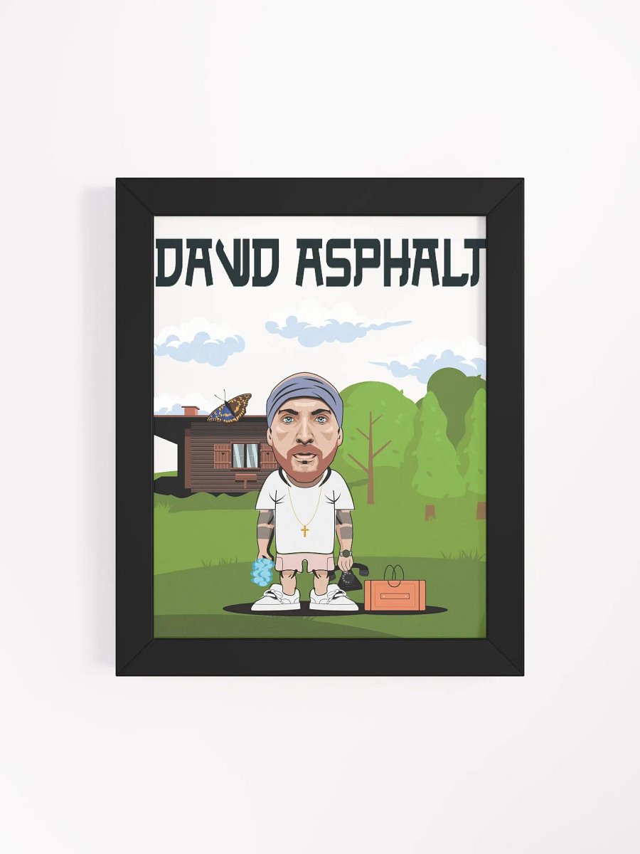 Gerahmtes Poster - DAVID ASPHALT product image (12)