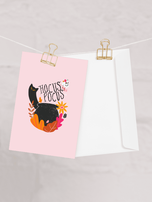 Halloween Greeting Card »Hocus Pocus« product image (2)