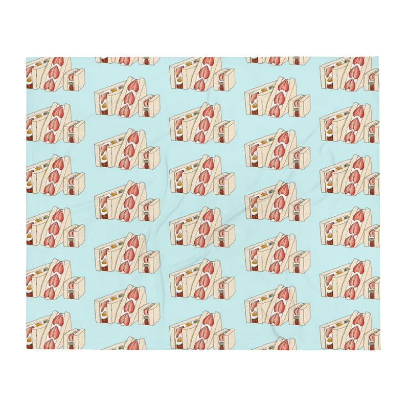 Fruit Sandwich Throw Blanket