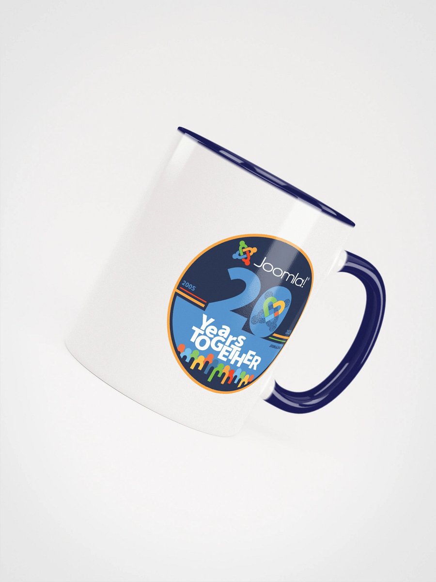 Joomla 20th Anniversary Edition<br /> — Contrasting Mug — product image (4)