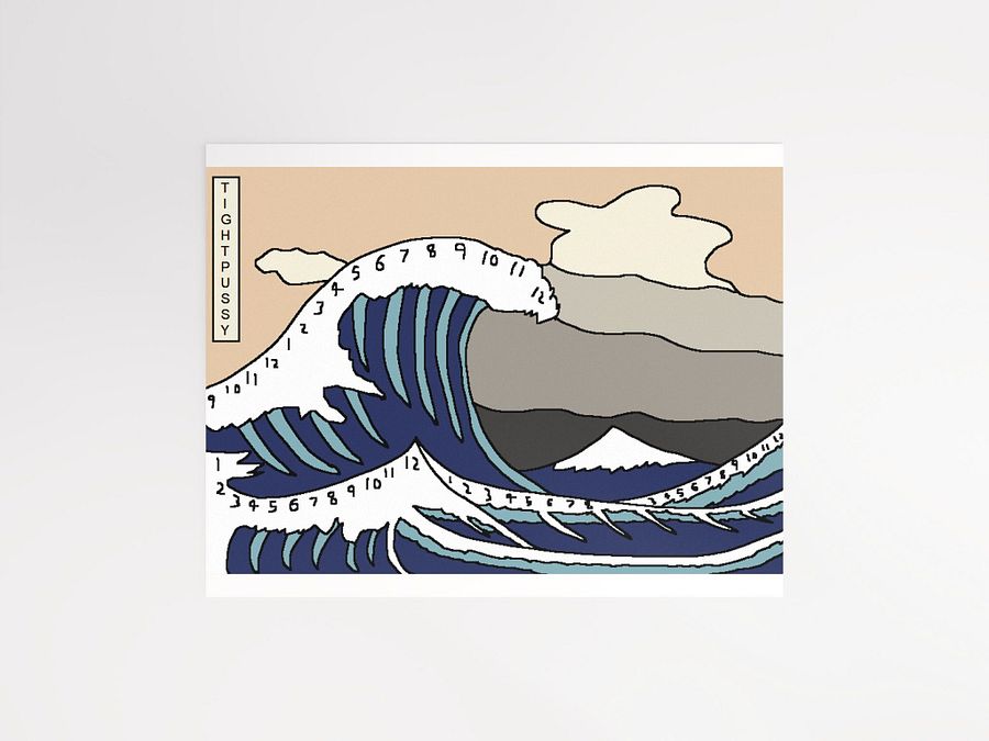 The Great Wave Off Clockagawa Poster product image (1)
