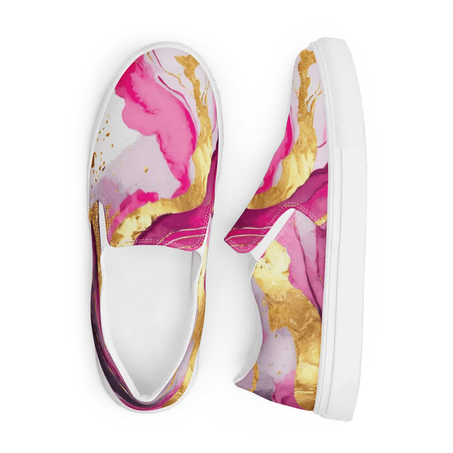 Marbled Elegance Slip-Ons product image (5)