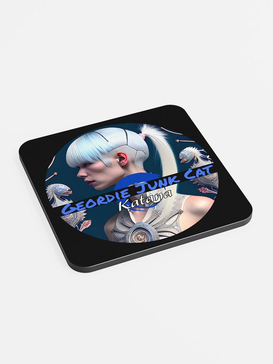 Katana THREE Drink Coaster (3.74″x 3.74″, US and EU SHIPPING) product image (2)