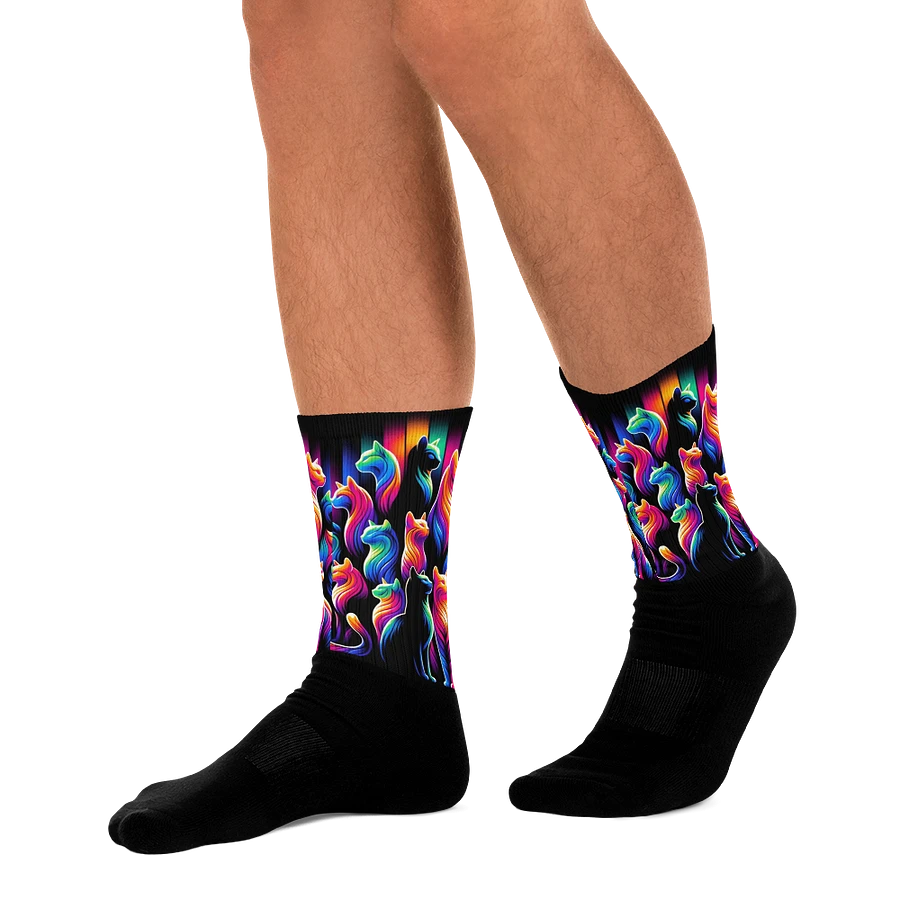 Black Foot Sublimated Socks product image (10)