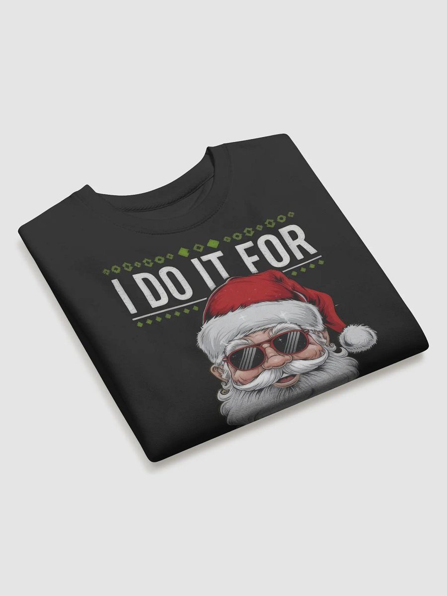 Santa’s Holiday Cheers Cotton Heritage Premium Sweatshirt product image (3)