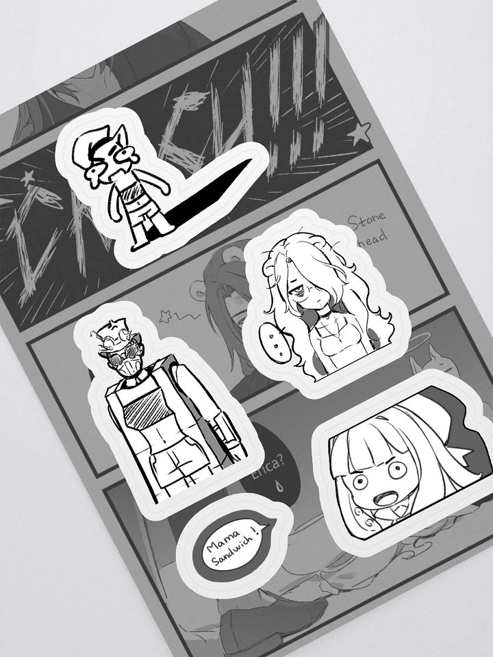 Slice-Of-Hika Stickers 2 product image (1)