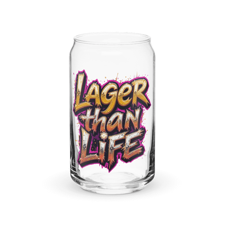 Lager Than Life Can-Shaped Glass product image (2)