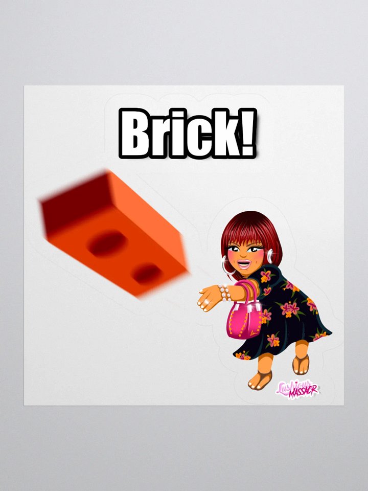 THE OFFICIAL BRICK! STICKER product image (2)