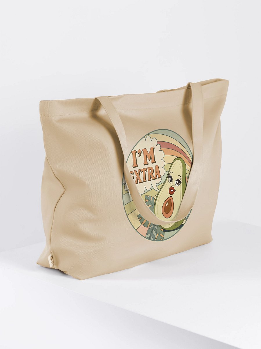 Extra Avocado Rainbow Tote Bag product image (4)