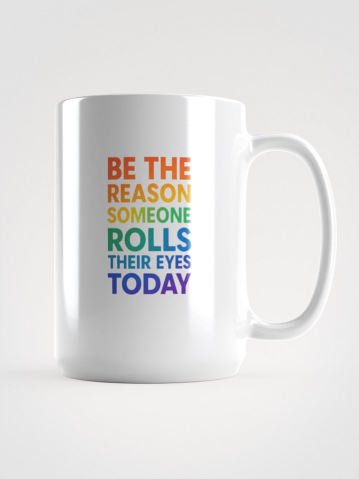 Rainbow Eye-Roll Mug product image (1)